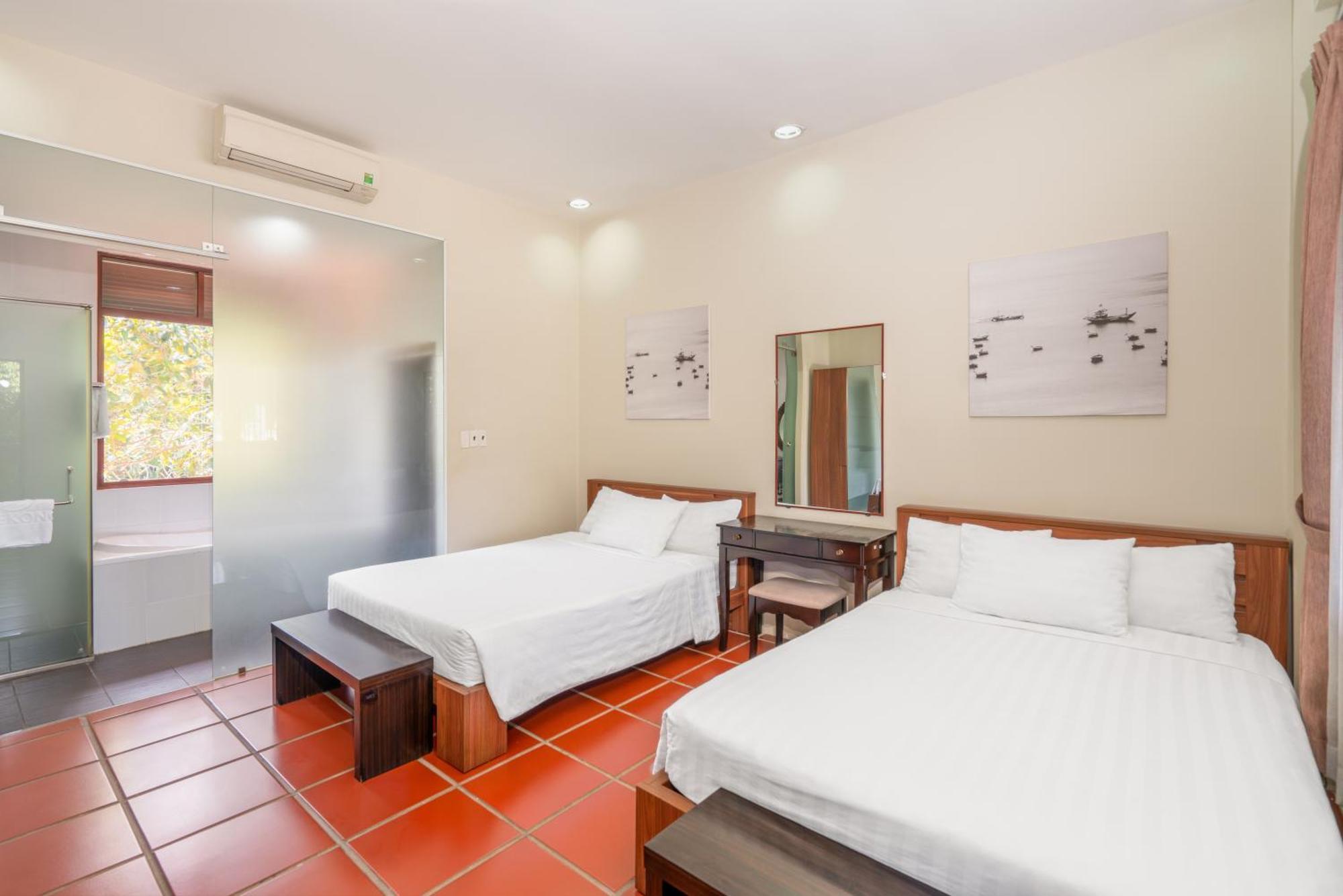 แม่โขง รีสอร์ต แอนด์ เรสต์สต็อป Hotel Ap Thanh Nguyen ภายนอก รูปภาพ